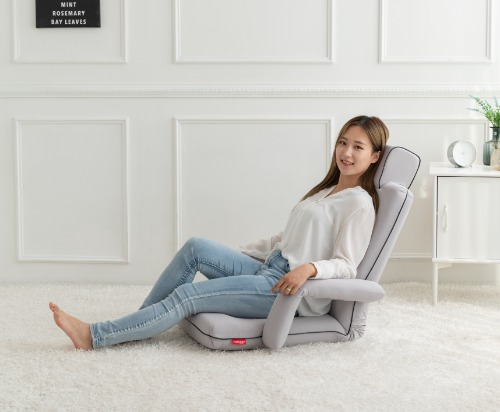 허리가 편안한 의자 슬렌더체어 등받이 좌식 의자 사용기